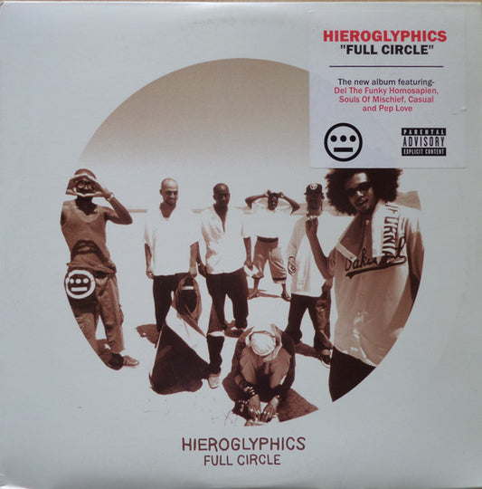 Image of Front Cover of 2xLP - VG/G+ - HIEROGLYPHICS, Full Circle (Hiero Imperium; sel# 230109-1, US 2003), Marks on discs. Plays above grade. Light wear to edge of sleeve. Sleeve on shrinkwrap (opened).,  - 1026095S