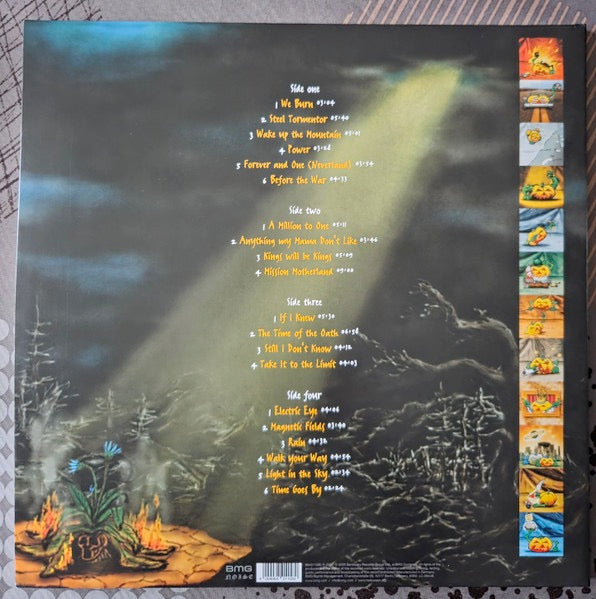 Image of Back Cover of 2xLP - NEW/NEW - HELLOWEEN, The Time Of The Oath (BMG; 964211580, Europe 2026 Reissue, Gatefold, 2 Inners, Violet Vinyl), ,  - 1016207C