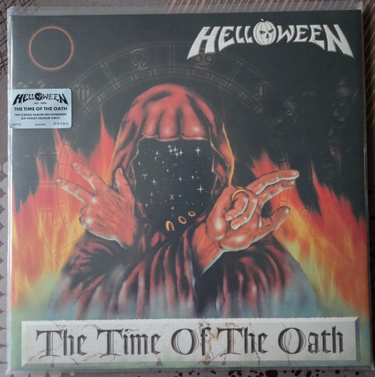 Image of Front Cover of 2xLP - NEW/NEW - HELLOWEEN, The Time Of The Oath (BMG; 964211580, Europe 2026 Reissue, Gatefold, 2 Inners, Violet Vinyl), ,  - 1016207C