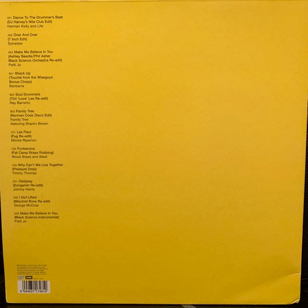 Image of Back Cover of 4514272C: 2xLP - VARIOUS, OST / Original Block Party Edits (EMI; 0946 3 11748 1 0, UK 2005, Gatefold) A few marks to discs including a large storage mark on disc 1 side B which doesn't affect play. Surface tears to reverse and inside of gatefold.  G+/VG