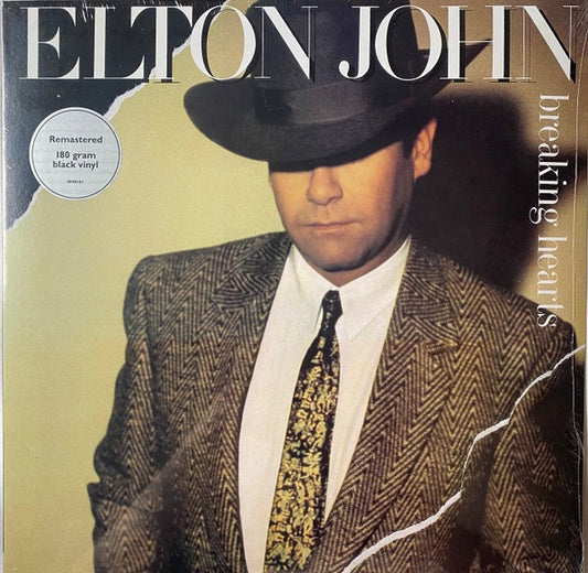 Image of Front Cover of LP - NEW/NEW - ELTON JOHN, Breaking Hearts (Rocket Entertainment; 4596161, Worldwide 2022 Reissue, Remastered, 180g Vinyl), ,  - 1036105E