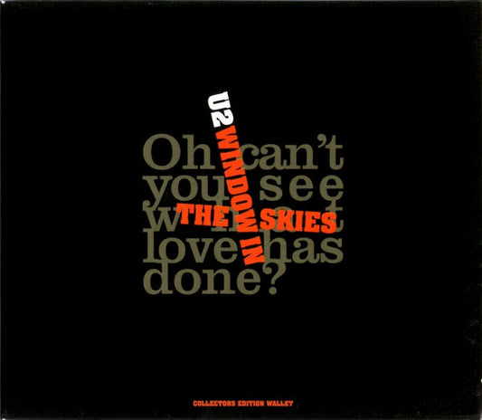 Image of Front Cover of 3xCD - G+/VG+ - U2, Window In The Skies (Island Records; 1718122, UK 2006, Slipcase), Outer card slipcase is fairly beaten up but discs and inners are in good condition.,  - 1036230E