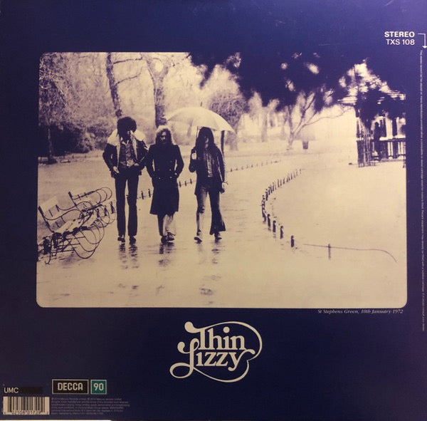 Image of Back Cover of LP - NEW/NEW - THIN LIZZY, Shades Of A Blue Orphanage (Decca ; 0801729, Europe 2019 Reissue, Gatefold, 180g Vinyl), ,  - 1036115E