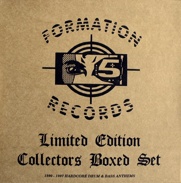 Image of Front Cover of 10xLP - VG+/VG+ - VARIOUS, Formation Records Collectors Boxed Set (1990 - 1997 Hardcore Drum & Bass Anthems) (Formation Records; , UK 1997, Box Set, Insert), Very Light Wear To Box,  - 2746230S