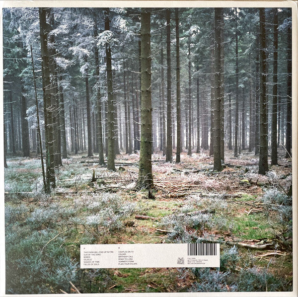 Image of Back Cover of LP - VG+/VG - GIRLS IN HAWAII, Plan Your Escape (62 TV Records; BC0575, Belgium 2008, Textured Gatefold Sleeve), ,  - 1016438C