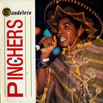 Image of Front Cover of LP - VG+/VG - PINCHERS, Bandelero (Jammy's Records; JAMLP 8, UK 1991), Light mottling, light marks only.,  - 1016488C