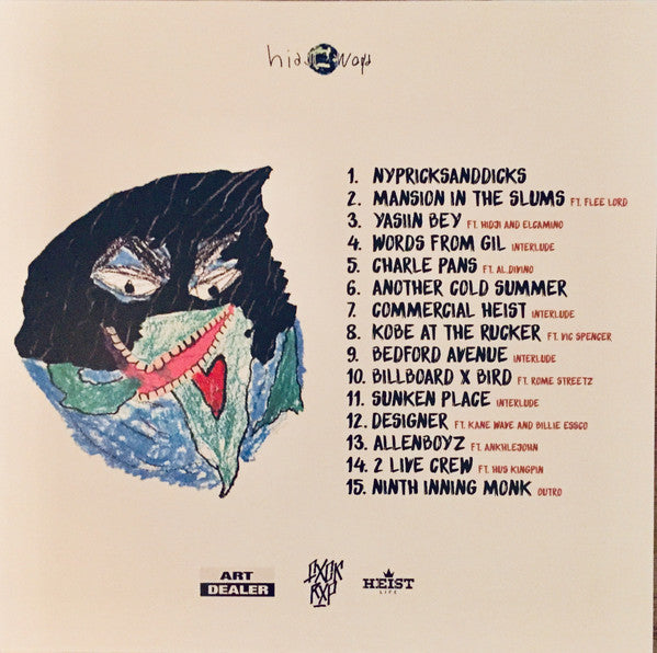 Image of Back Cover of LP - VG+/VG+ - SAUCE HEIST & CAMOFLAUGE MONK, Sauce Monk 3 (FXCK RXP RXCXRDS; FRR057, Germany 2020, Clear Vinyl), ,  - 1016496C