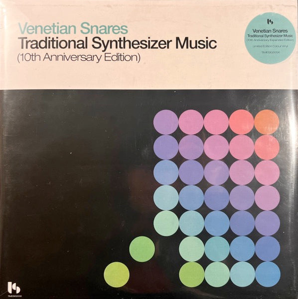 Image of Front Cover of 3xLP - NEW/NEW - VENETIAN SNARES, Traditional Synthesizer Music (10th Anniversary Edition) (Planet Mu; TIMESIG005X, Europe 2026, Standard Sleeve, Indie Exclusive Green, Blue & Pink Coloured Vinyl), , The tenth anniversary edition of Venetian Snares' Traditional Synthesizer Music adds ten more tracks and alternative versions previously available only on alimited edition compact disc from the artist's Bandcamp.Traditional Synthesizer Music is a collection of songs created and perfor