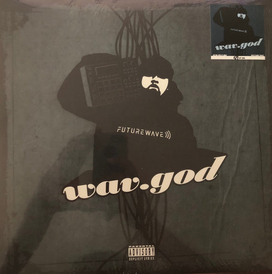 Image of Front Cover of LP - VG/VG+ - FUTUREWAVE, Wav.God (Official Crate Music; OCM-VRLP-004, US 2018, Stickered Picture Sleeve, Picture Disc), Numbered 36 / 200,  - 1016518C
