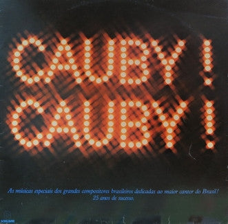 Image of Front Cover of LP - VG/VG - CAUBY PEIXOTO, Cauby! Cauby! (Som Livre; 403.6218, Brazil 1980, Inner), ,  - 1026331E