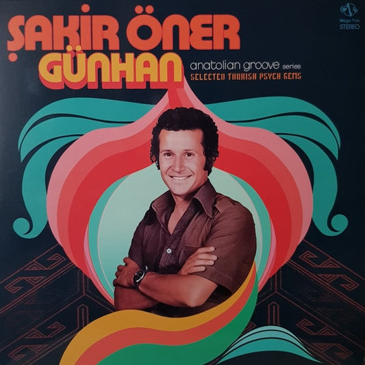 Image of Front Cover of LP - NEW/NEW -  AKIR  NER G NHAN, Anatolian Groove (Selected Turkish Psych Gems) (G ven Plak; none, Turkey 2024 Reissue, Gatefold, Compilation, Remastered, Melon Yellow Vinyl), , A fiery compilation of his 1974 1978 singles, mixing arabesk vocals with driving rhythms and swirling fuzz saz that give the record a hypnotic Anatolian psychedelic edge.  Includes  Deli Deli  and  Kara Ka l  Yar.  - 1156057S