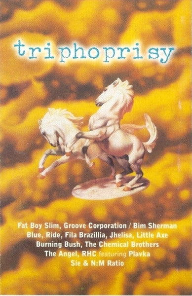 Image of Front Cover of Cassette - VG+/VG+ - VARIOUS, Triphoprisy (Squat Recordings; SQUMC 1, UK 1995), ,  - 1016502C