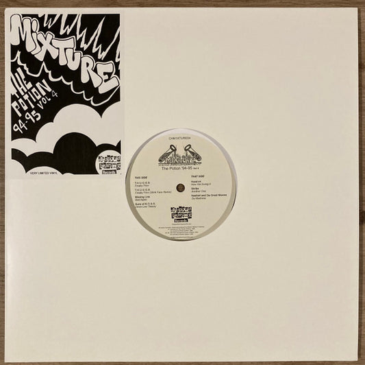 Image of Front Cover of 12" EP - VG+/VG+ - MIXTURE, The Potion '94-95 Vol 4 (Chopped Herring Records; CHM1XTURE04, UK 2023, Stickered Plain Sleeve), Split at bottom of inner sleeve, A1 T.H.U.G.G.S.   Freaky FlowA2 T.H.U.G.G.S.   Freaky Flow (Stink Face Remix)A3 Missing Link   Bad AppleA4 Sunz Of K.O.S.S.   Down Low TheoryB1 Hood-ini   How We Swing ItB2 Skribe   Another OneB3 Nashief and Da Great Muwee   Da Madness - 1016521C