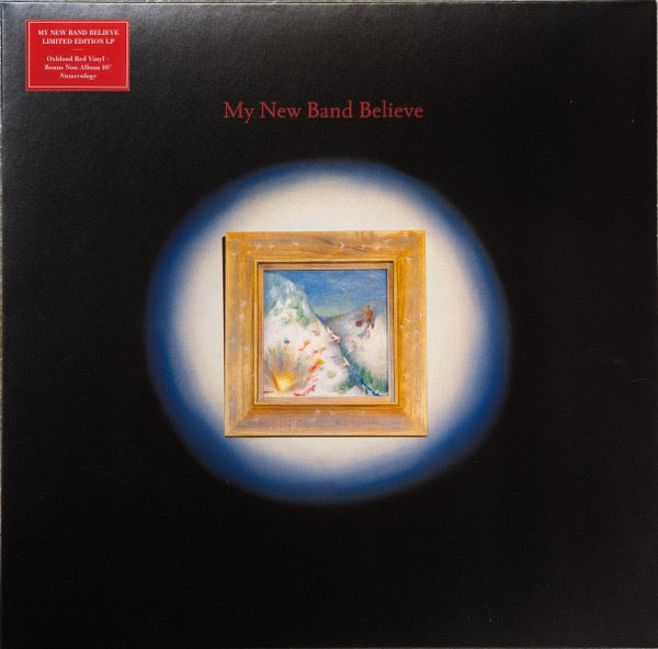 Image of Front Cover of LP - NEW/NEW - MY NEW BAND BELIEVE, My New Band Believe (Rough Trade; RT0600LPE, Europe 2026, Oxblood Vinyl + Black 10"), , As the bassist and sometime frontman of black midi, Cameron Picton and his bandmates practiced an explosive form of musical world-building, weaving complex storytelling through thrilling passages of controlled chaos. When the group called it quits in 2023, the artist didn t immediately feel like making a solo record or jumping back into another band. It was from