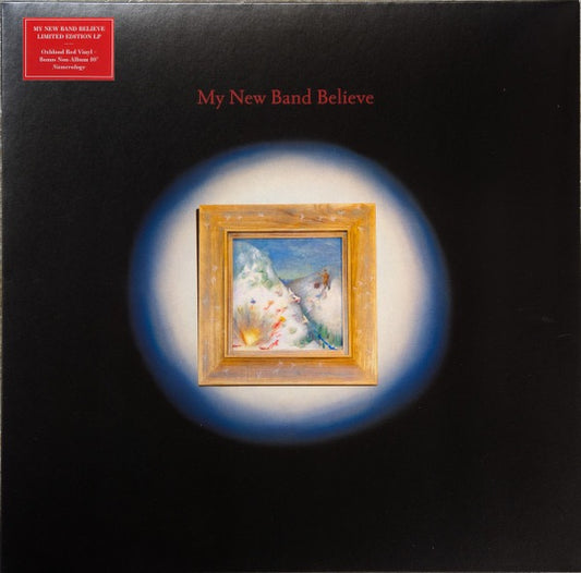 Image of Front Cover of LP - NEW/NEW - MY NEW BAND BELIEVE, My New Band Believe (Rough Trade; RT0600LPE, Europe 2026, Oxblood Vinyl + Black 10"), , As the bassist and sometime frontman of black midi, Cameron Picton and his bandmates practiced an explosive form of musical world-building, weaving complex storytelling through thrilling passages of controlled chaos. When the group called it quits in 2023, the artist didn t immediately feel like making a solo record or jumping back into another band. It was from