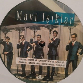Image of Label Cover of LP - NEW/NEW - MAVI I IKLAR, Mavi I  klar (Ada M zik; ADA LP 019-1, Turkey 2018 Reissue, Gatefold, Compilation, Misprint ), , Melodic Turkish beat music blending Western pop arrangements with traditional melodies. Includes  Helvac   and  ay r  imen Geze Geze.  - 1156054S