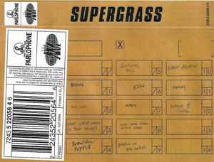 Image of Back Cover of Cassette - VG+/VG+ - SUPERGRASS, Supergrass (Parlophone; 7243 5 22056 4 6, Europe 1999), ,  - 1016506C