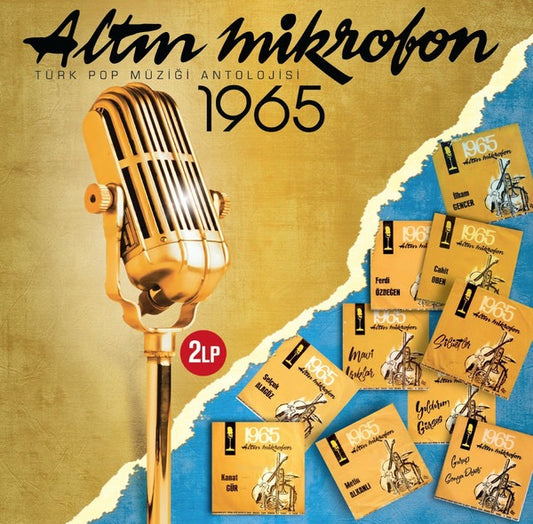 Image of Front Cover of LP - NEW/NEW - VARIOUS, Alt n Mikrofon 1965 (Do an Music Company; DMC - 105031, Turkey 2020, Gatefold, Compilation), , A landmark competition compilation that introduced modern arrangements of Turkish folk to a new pop audience.  - 1116160C