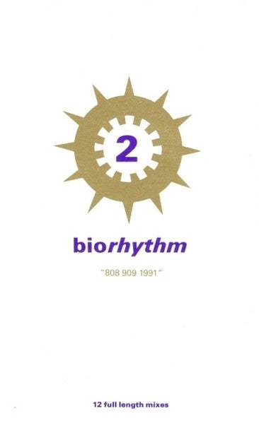 Image of Front Cover of Cassette - VG+/VG+ - VARIOUS, Bio Rhythm 2 - "808 909 1991" (Network Records; BIO MC 2, UK 1990), ,  - 1016603C
