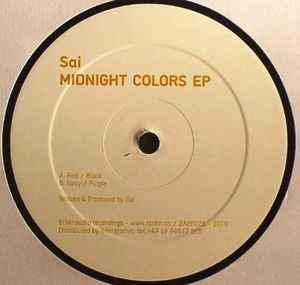 Image of Front Cover of 12" - /G+ - SAI, Midnight Colors EP (Sthlmaudio Recordings; SAEP026, Switzerland 2010, Plain Sleeve), Light Marks only., A1	RedA2	BlackB1	NavyB2	Purple - 1026453E