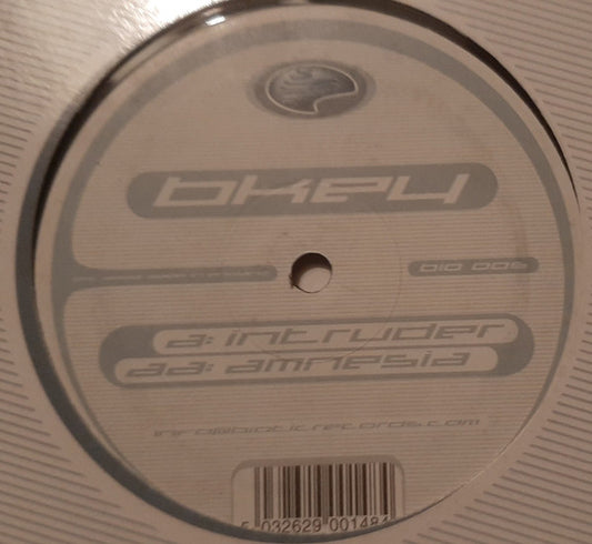 Image of Front Cover of 12" - VG+/VG - BKEY*, Intruder / Amnesia (Biotic; BIO 005, UK 2002, Company Sleeve), ,  - 1116002C