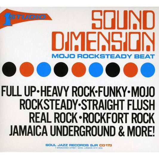 Image of Front Cover of CD - VG+/VG+ - SOUND DIMENSION, Mojo Rocksteady Beat (Soul Jazz Records; SJR CD 173, UK 2007, Slipcase), ,  - 1136031E