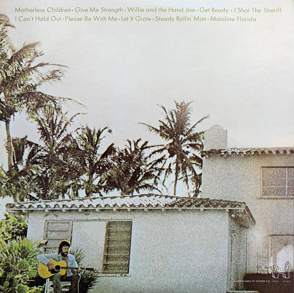 Image of Back Cover of LP - VG+/VG+ - ERIC CLAPTON, 461 Ocean Boulevard (RSO; MW 2098, Japan 1974, Gatefold, Insert, with OBI ), ,  - 1126067E