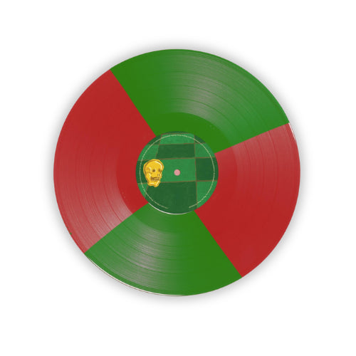 Image of Back Cover of LP - NEW/NEW - FRANKIE ARCHER, The Dance of Death - Dinked Edition (purr of the bear; POTB01LPX, Europe 2026, Dinked Edition No.399, With 7", Green and Red Quad Effect Vinyl, Limited Edition of 300), , Bonus 2 track black vinyl 7" with hand-stamped label (features an exclusive instrumental + Frankie's debut single 'Over The Border' available physically for the first time)Frankie Archer has exploded onto the electro folk scene with music that transcends stereotypes. Frankie has been f