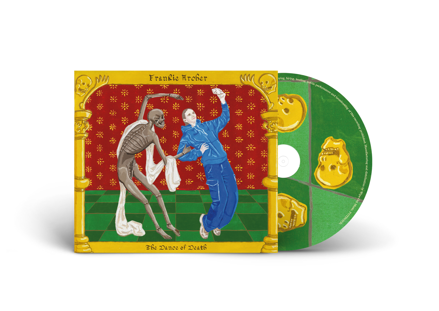 Image of Back Cover of CD - NEW/NEW - FRANKIE ARCHER, The Dance of Death (purr of the bear; POTB01CD, Europe 2026), , Frankie Archer has exploded onto the electro folk scene with music that transcends stereotypes. Frankie has been featured on  Later... With Jools Holland  and championed by tastemakers at BBC Radio 2 and BBC 6 Music. Following the release of her debut EP  Never So Red  (November, 2023), she has supported the likes of The Futureheads and The Last Dinner Party on tour. On 'The Dance Of Death'