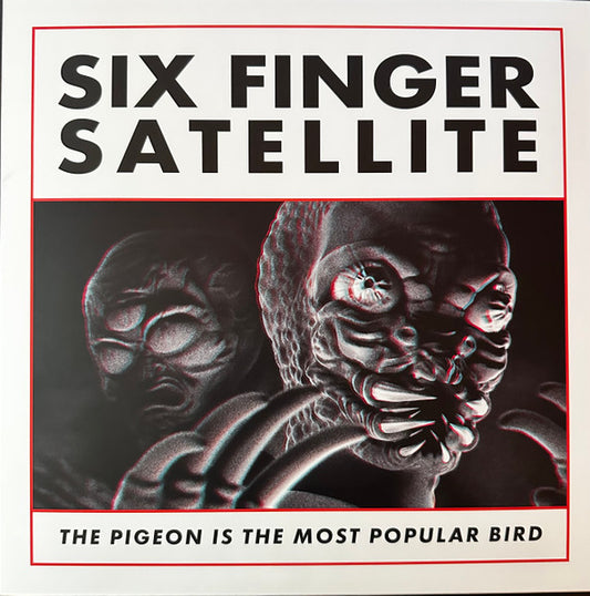 Image of Front Cover of 2xLP - EX/EX - SIX FINGER SATELLITE, The Pigeon Is The Most Popular Bird (Sub Pop; SP 1457, US 2023 Reissue, Limited Loser Edition On Red And Blue Vinyl), ,  - 1146140S