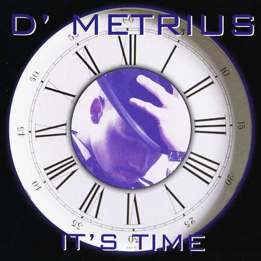 Image of Front Cover of CD - VG/VG+ - D' METRIUS, It's Time (Atch Records; ATC 0005, US 1999), ,  - 1156013S