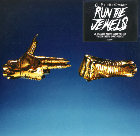 Image of Front Cover of CD - VG/VG+ - RUN THE JEWELS, Run The Jewels 3 (Run The Jewels, Inc.; RTJ003, US 2017, Digipak, Poster), ,  - 1156014S