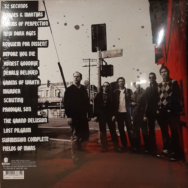 Image of Back Cover of LP - VG+/VG+ - BAD RELIGION, New Maps Of Hell (Epitaph; 6803-1, Europe 2019 Reissue, Inner), Sleeve still in shrinkwrap,  - 1116072C