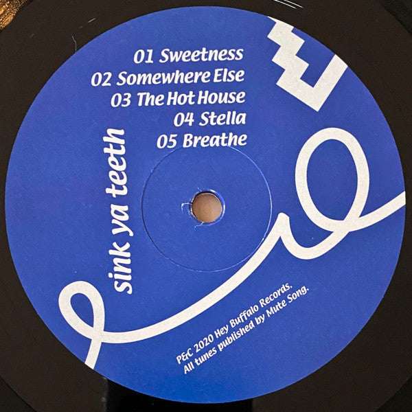 Image of Label Cover of LP - VG+/VG+ - SINK YA TEETH, Two (Hey Buffalo Records ; HB10LPY, UK 2020, Inner), ,  - 1126115E