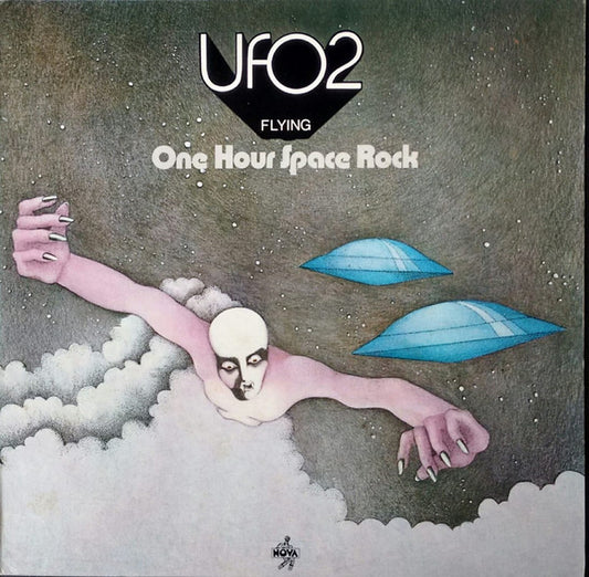 Image of Front Cover of LP - VG/VG+ - UFO, UFO 2 - Flying - One Hour Space Rock (Nova; 6.21438 AO, Germany 1976 Reissue, Label Code Variant), Light wear to sleeve. Immaculate disc. ,  - 1146056S