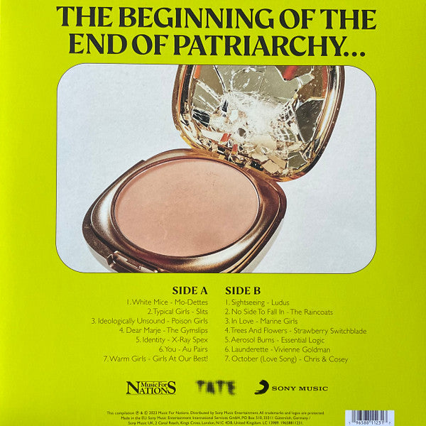 Image of Back Cover of LP - EX/VG+ - VARIOUS, Women In Revolt! Underground Rebellion In British Music   1977-1985 (Music For Nations; 19658811231, UK 2023), ,  - 1126130E