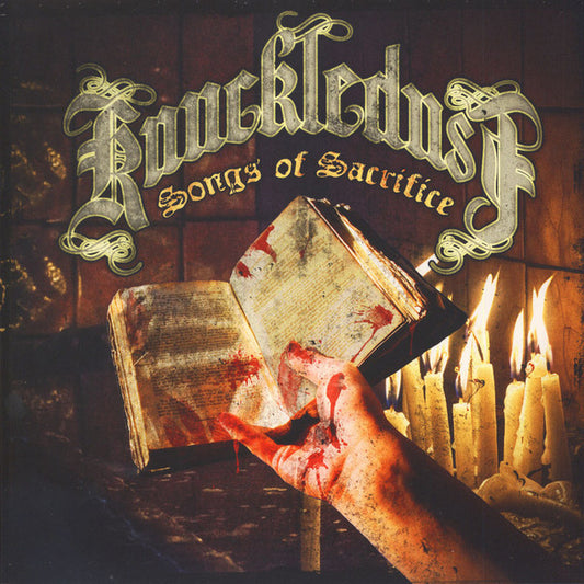 Image of Front Cover of LP - VG/VG+ - KNUCKLEDUST, Songs Of Sacrifice (GSR Music; GSR100, Germany 2016, Gatefold, Gold Vinyl), ,  - 1116229C