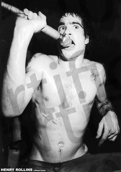 Image of Front Cover of Accessories - NEW/NEW - HENRY ROLLINS, Poster (84.1cm x 59.4cm; ART048, UK ), ,  - 1116204C
