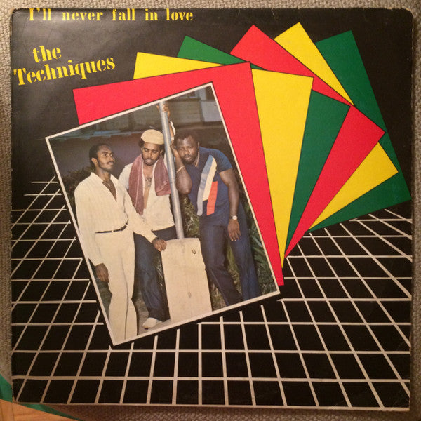 Image of Front Cover of LP - VG/G+ - THE TECHNIQUES, I'll Never Fall In Love (Techniques; , Jamaica 1983), Light marks and scuffs, plays fine. Nice sleeve.,  - 1126283E