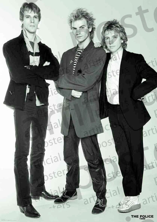 Image of Front Cover of Accessories - NEW/NEW - THE POLICE, Poster (84.1cm x 59.4cm; ART169, UK ), ,  - 1116207C