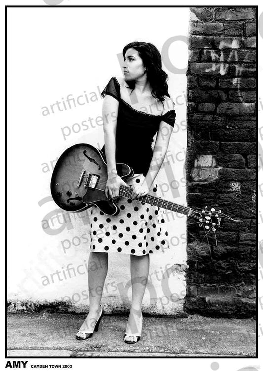 Image of Front Cover of Accessories - NEW/NEW - AMY WINEHOUSE, Poster (84.1cm x 59.4cm; ART273, UK ), ,  - 1116209C