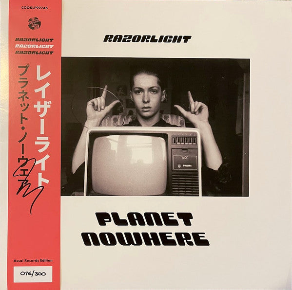 Image of Front Cover of LP - VG+/VG+ - RAZORLIGHT, Planet Nowhere (V2 records; 0711297922783, UK 2024, Inner, Pink Vinyl, Ltd to 300, hand numbered, with Signed Obi), No. 156,  - 1146259S