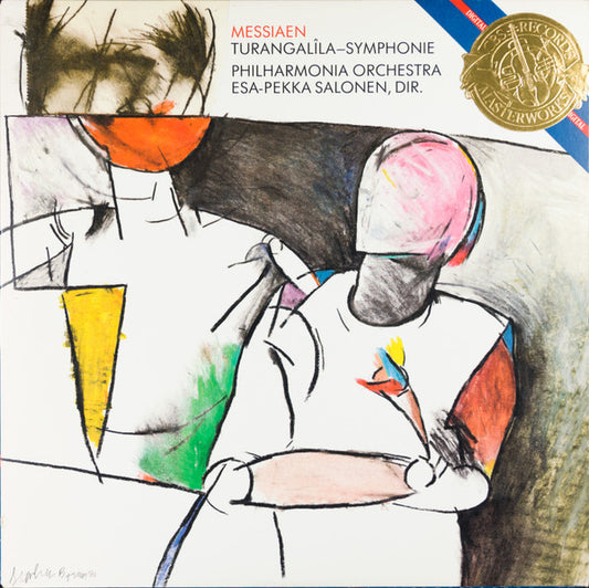 Image of Front Cover of LP - VG+/VG+ - ESA-PEKKA SALONEN, PHILHARMONIA ORCHESTRA, Messiaen: Turangal la-Symphonie (CBS Masterworks Digital; I2M 42126, US 1986), ,  - 1126249E
