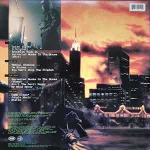 Image of Back Cover of 2xLP - VG+/VG - JERU THE DAMAJA, The Sun Rises In The East (ffrr; 697 124 011-1, US 1994), Sleeve is still in stickered shrink! Discs have only some very light marks - strong VG.,  - 3316135C