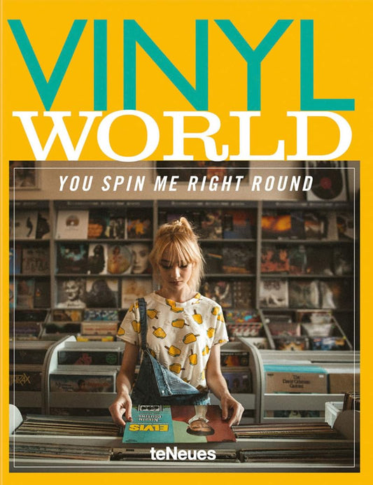 Image of Front Cover of Book - VG+/VG+ - THOMAS HAUFFE, Vinyl World: You Spin me Right Round (, Europe 2021), Strong VG+,  - 1156137S