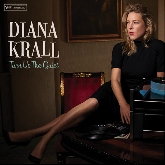 Image of Front Cover of 2xLP - EX/VG+ - DIANA KRALL, Turn Up The Quiet (Verve Records; B0026480-01, Europe 2017, 2 Inners, One Side Blank), ,  - 1116386C