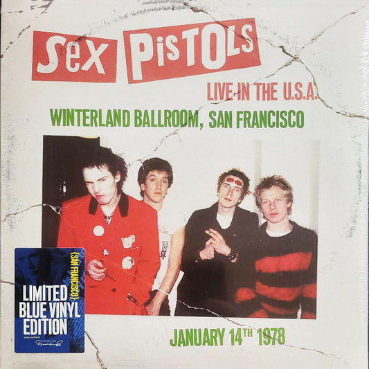 Image of Front Cover of LP - NEW/NEW - SEX PISTOLS, Live In The U.S.A. (Winterland Ballroom, San Francisco) (January 14th 1978) (Universal Music Recordings; SexPissLive1978LP3, Worldwide 2025), ,  - 1136179E