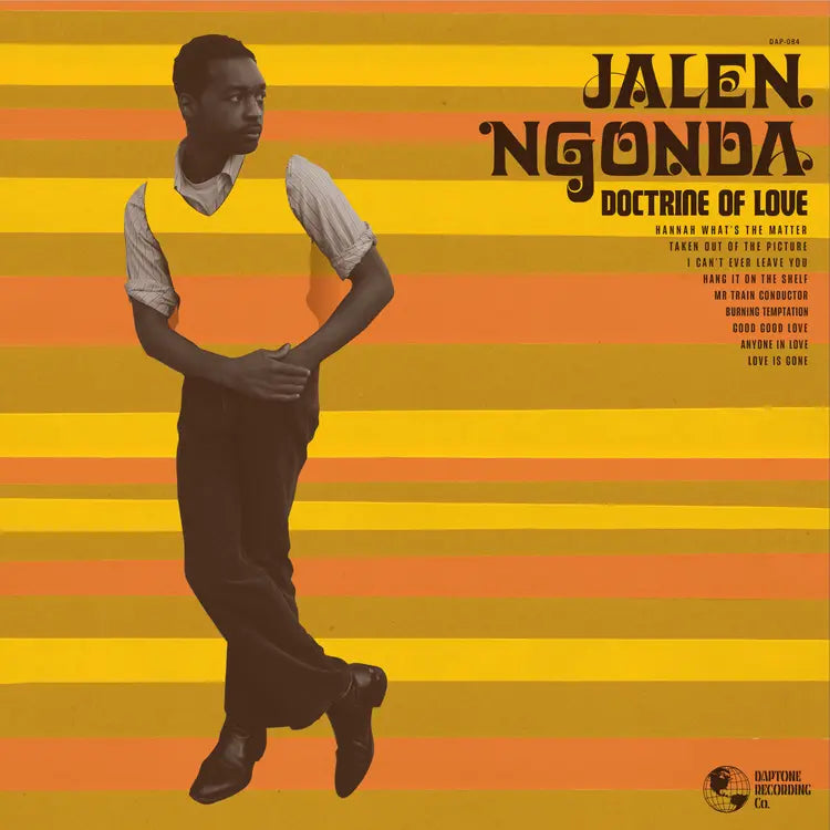 Image of Front Cover of LP - NEW/NEW - JALEN NGONDA, Doctrine of Love (Daptone Records; DAP084LPX, UK 2026, Indie Exclusive Clear Vinyl in Tip On Jacket, Download Code), , Since the release of his critically acclaimed debut full length, 2023 s Come Around and Love Me, Jalen s career has undergone a meteoric rise. The track  If You Don t Want My Love  went viral, garnering 253 million streams to date. Jalen has appeared on a number of major television programmes, including The Graham Norton Show, The Late Sh