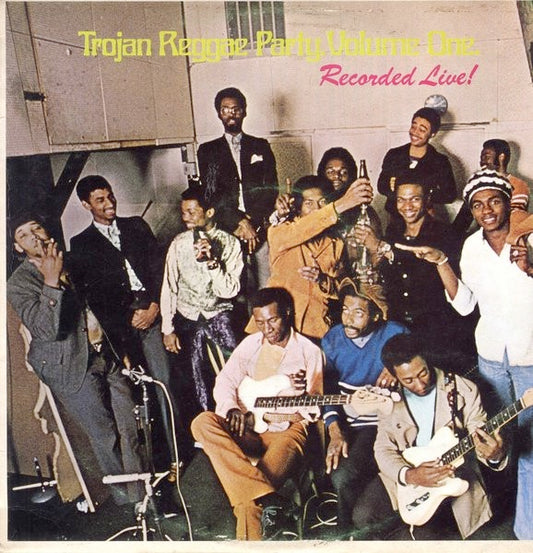 Image of Front Cover of LP - VG/G+ - VARIOUS ARTISTS, Trojan Reggae Party Volume One (Trojan Records; TBLS-172, UK 1971), Conservative grading ; one small mark causes a few ticks, rest is VG+. ,  - 2646227S