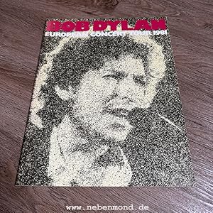 Image of Front Cover of Book - VG+/VG+ - BOB DYLAN, Bob Dylan European Concert Tour 1981 Programme (, UK 1981, Paperback), ,  - 1136201E